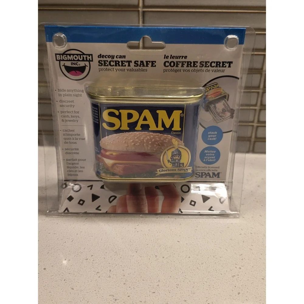 SPAM -  Bigmouth Inc.  Decoy Secret Safe Can. Stash Your Cash New Factory Sealed